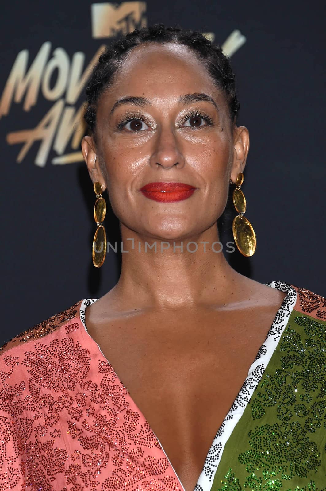 Tracee Ellis Ross at the 2017 MTV Movie & TV Awards, Arrivals, Shrine Auditorium, Los Angeles, CA 05-07-17