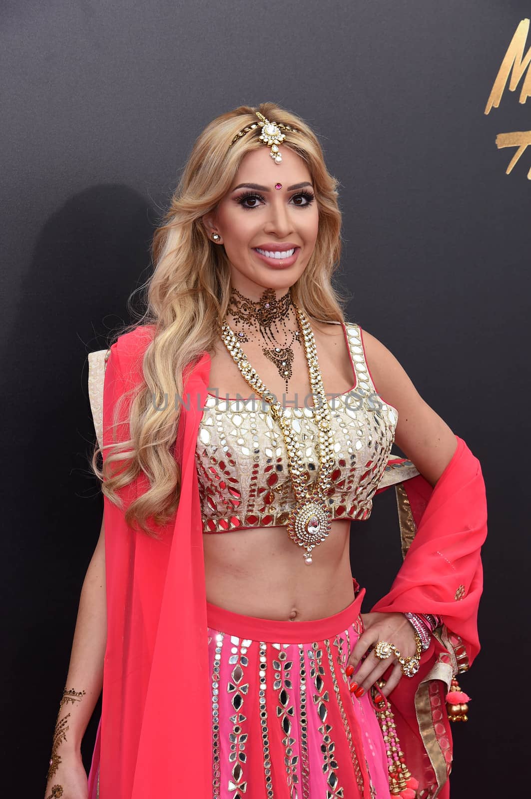 Farrah Abraham at the 2017 MTV Movie & TV Awards, Arrivals, Shrine Auditorium, Los Angeles, CA 05-07-17