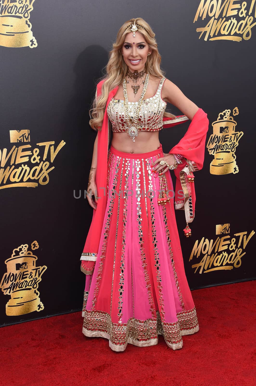 Farrah Abraham at the 2017 MTV Movie & TV Awards, Arrivals, Shrine Auditorium, Los Angeles, CA 05-07-17