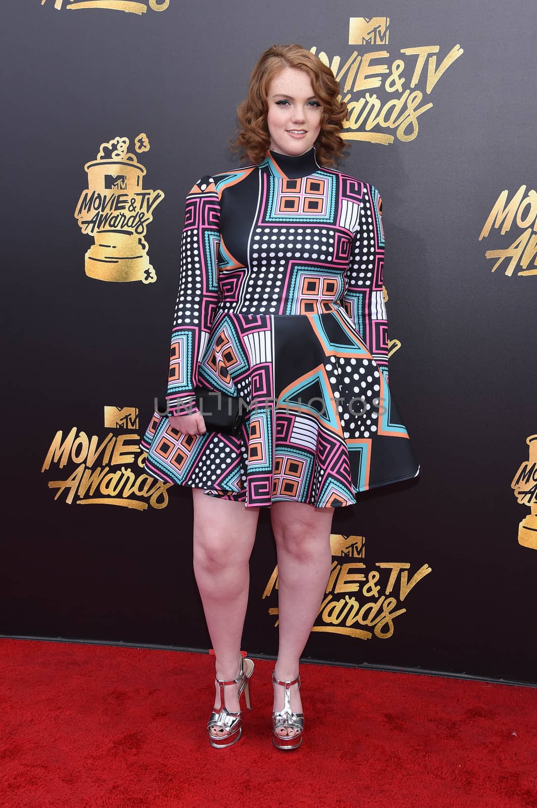 Shannon Purser at the 2017 MTV Movie & TV Awards, Arrivals, Shrine Auditorium, Los Angeles, CA 05-07-17