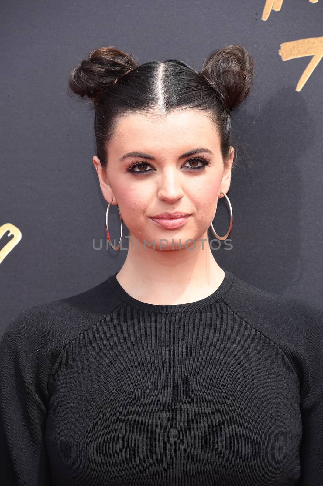 Rebecca Black at the 2017 MTV Movie & TV Awards, Arrivals, Shrine Auditorium, Los Angeles, CA 05-07-17