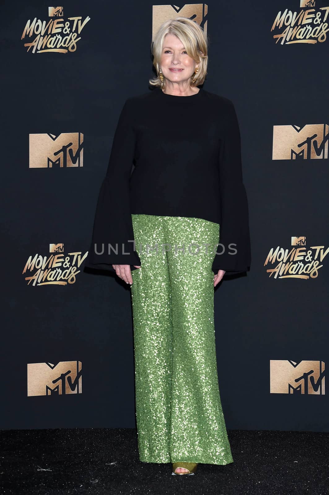 Martha Stewart at the 2017 MTV Movie & TV Awards, Press Room, Shrine Auditorium, Los Angeles, CA 05-07-17
