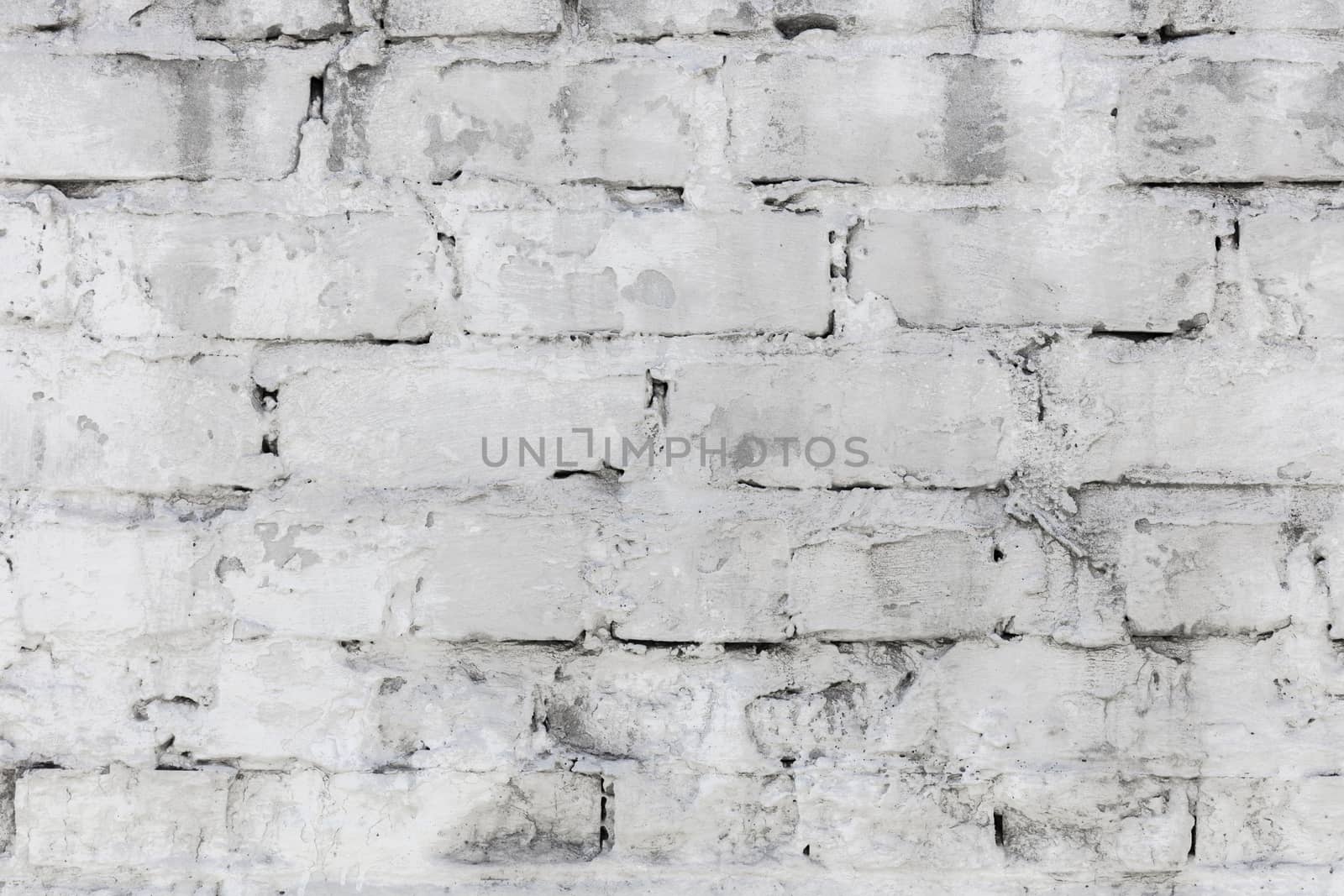 Abstract background texture of a brick wall close-up