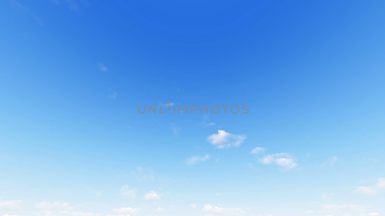 Cloudy blue sky abstract background, blue sky background with tiny clouds, 3d rendering

