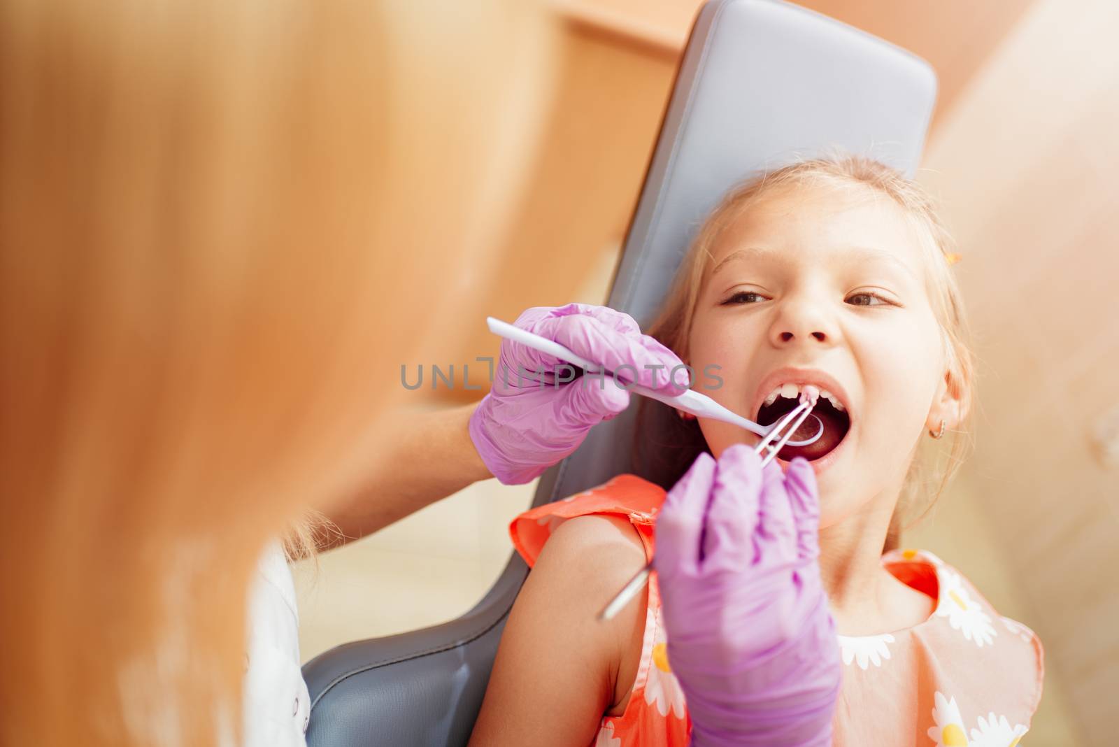 Little Girl At The Dentist by MilanMarkovic78