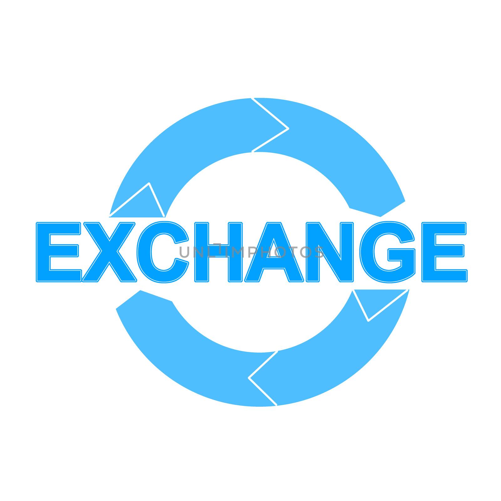 Exchange Illustration Logo
