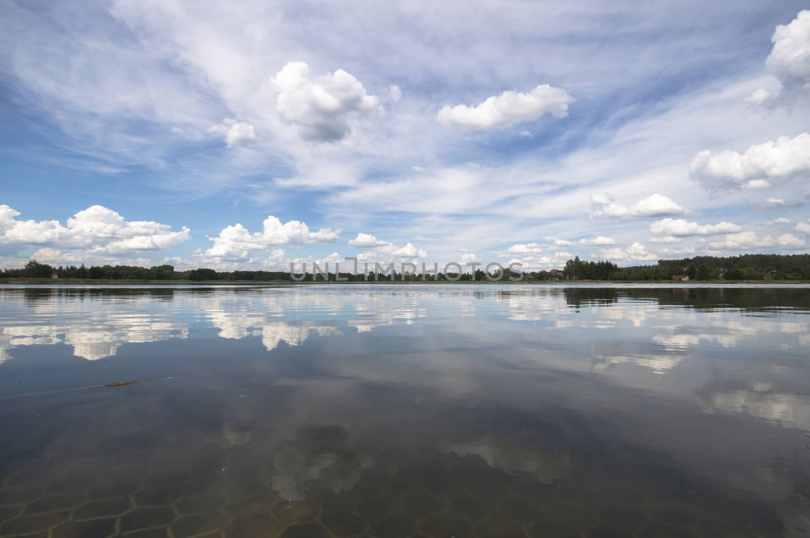 blue sky, natural clouds, nature series