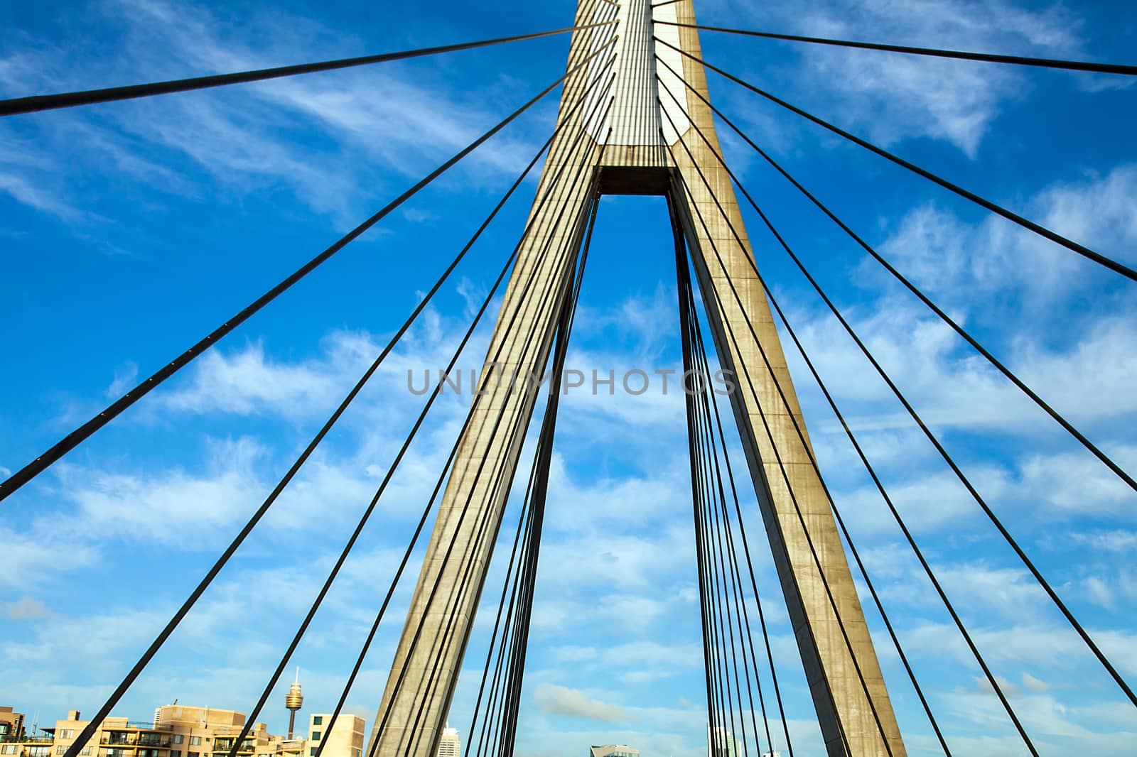 Anzac Bridge Sydney New South Wales Australia by Makeral