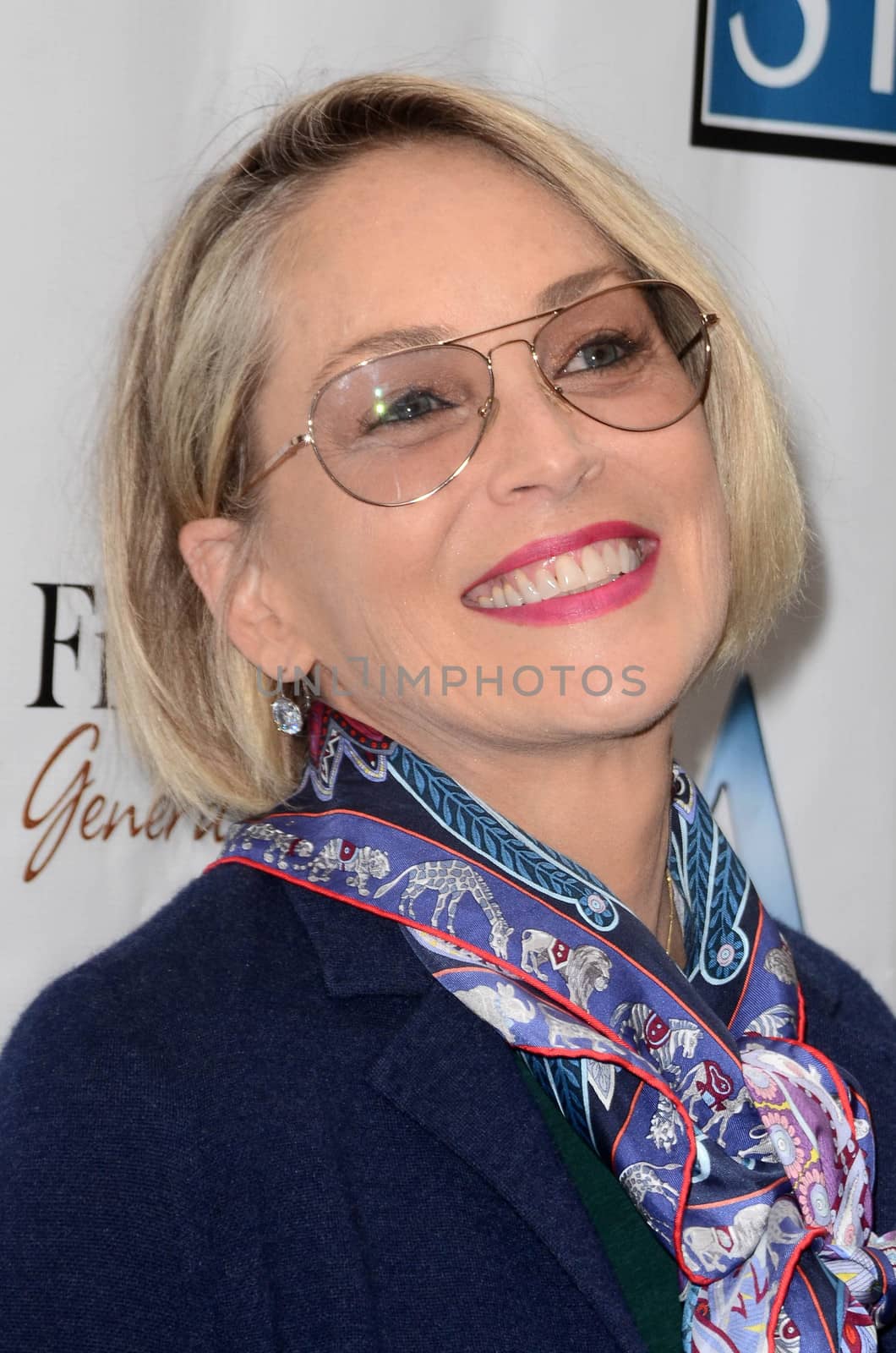 Sharon Stone at the Associates for Breast and Prostate Cancer Studios Annual Mother's Day Luncheon, Four Seasons Hotel, Beverly Hills, CA 05-10-17