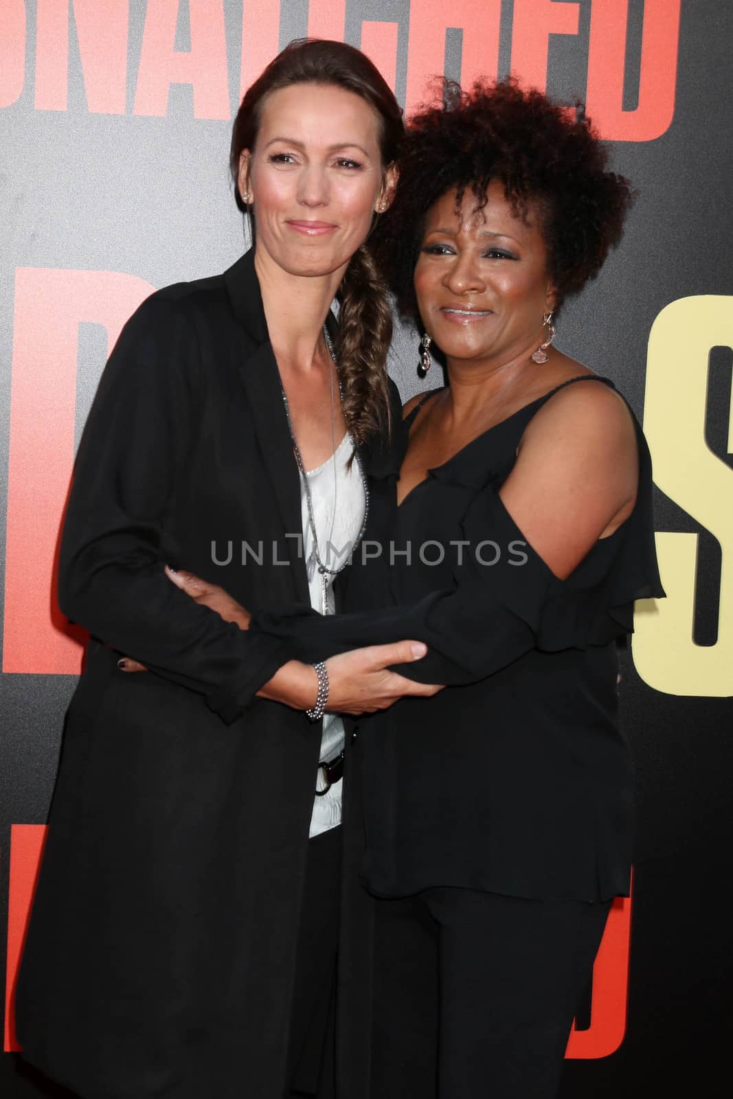 Wanda Sykes, Alex Sykes at the "Snatched" World Premiere, Village Theater, Westwood, CA 05-10-17