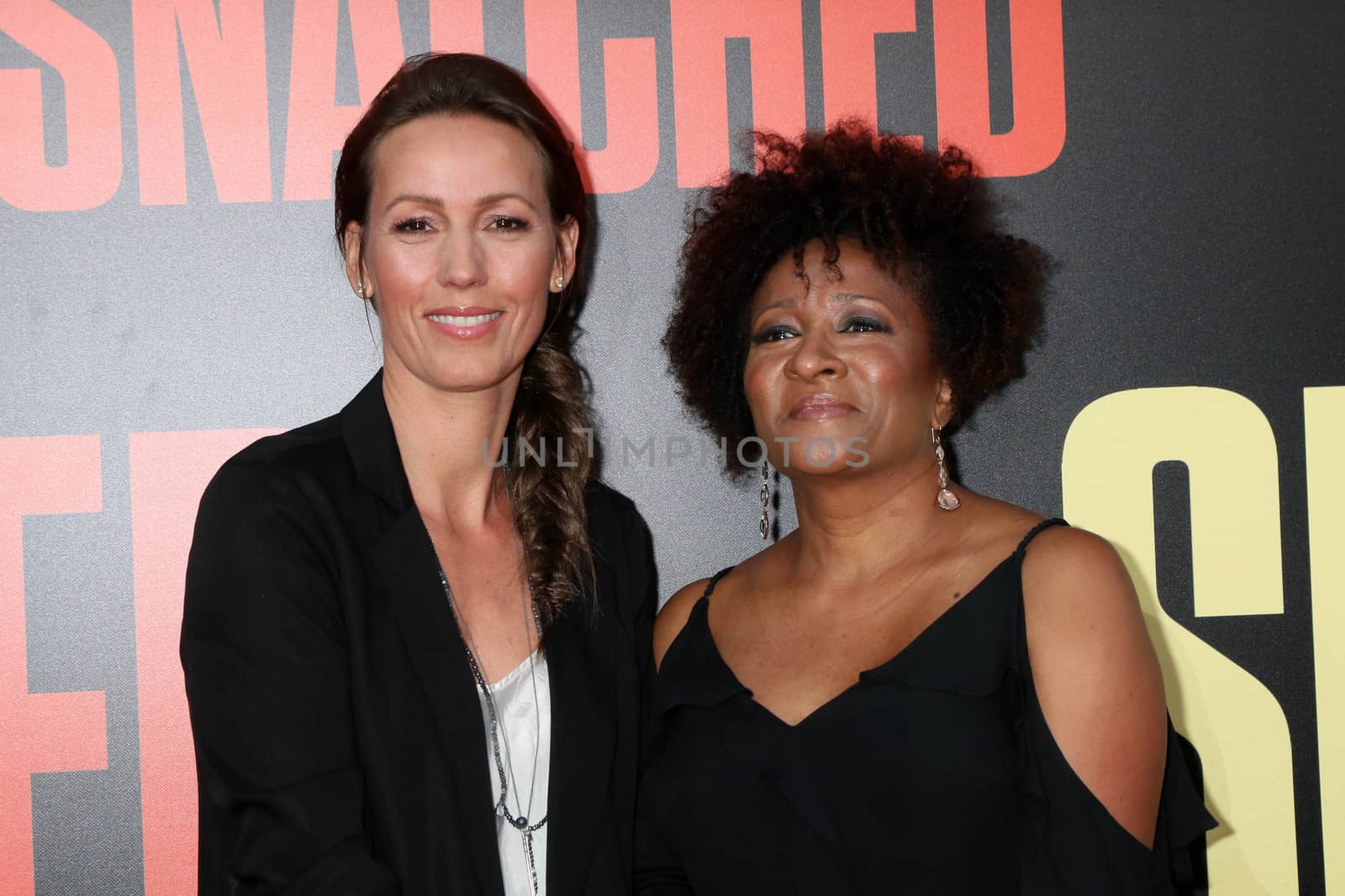 Wanda Sykes, Alex Sykes at the "Snatched" World Premiere, Village Theater, Westwood, CA 05-10-17