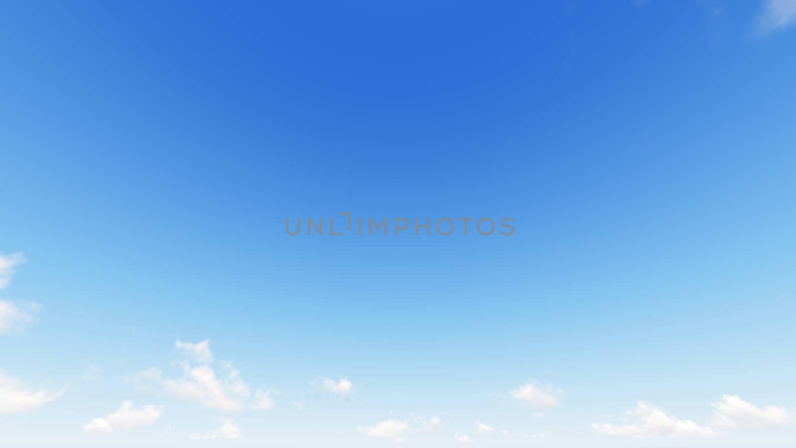 Cloudy blue sky abstract background, blue sky background with tiny clouds, 3d rendering

