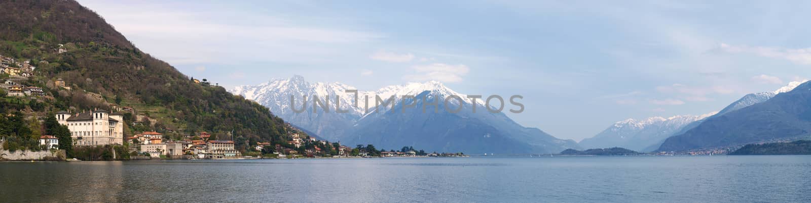 Lake of Como, Italy: Images on the lakefront between Dongo and Gravedona