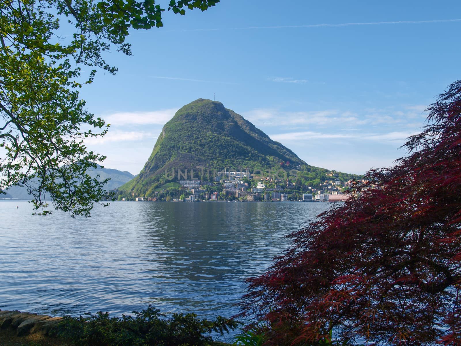 View of the Gulf of Lugano by mauro_piccardi