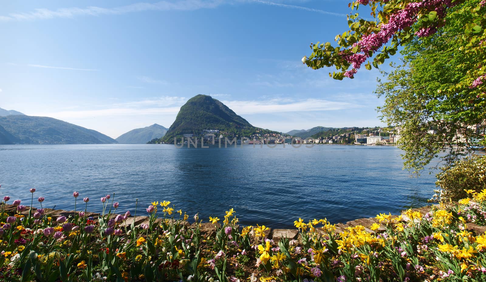 View of the Gulf of Lugano by mauro_piccardi