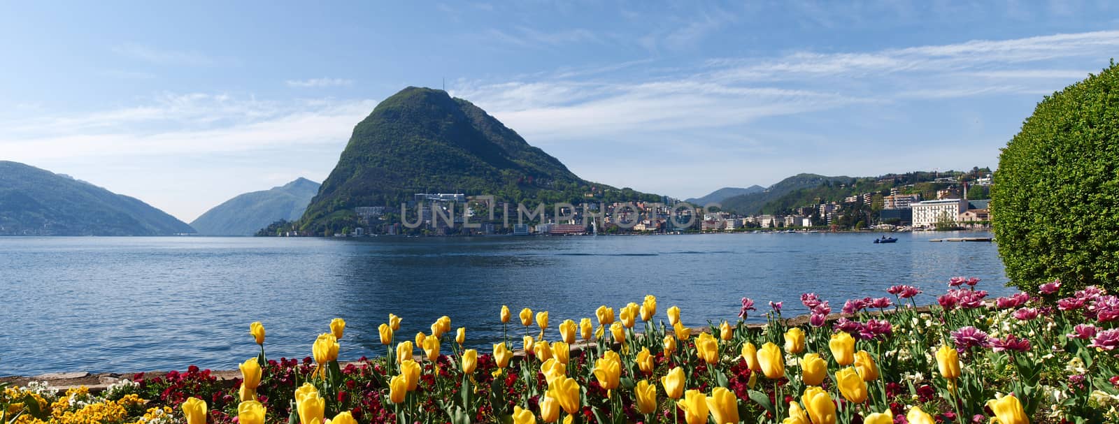 View of the Gulf of Lugano by mauro_piccardi