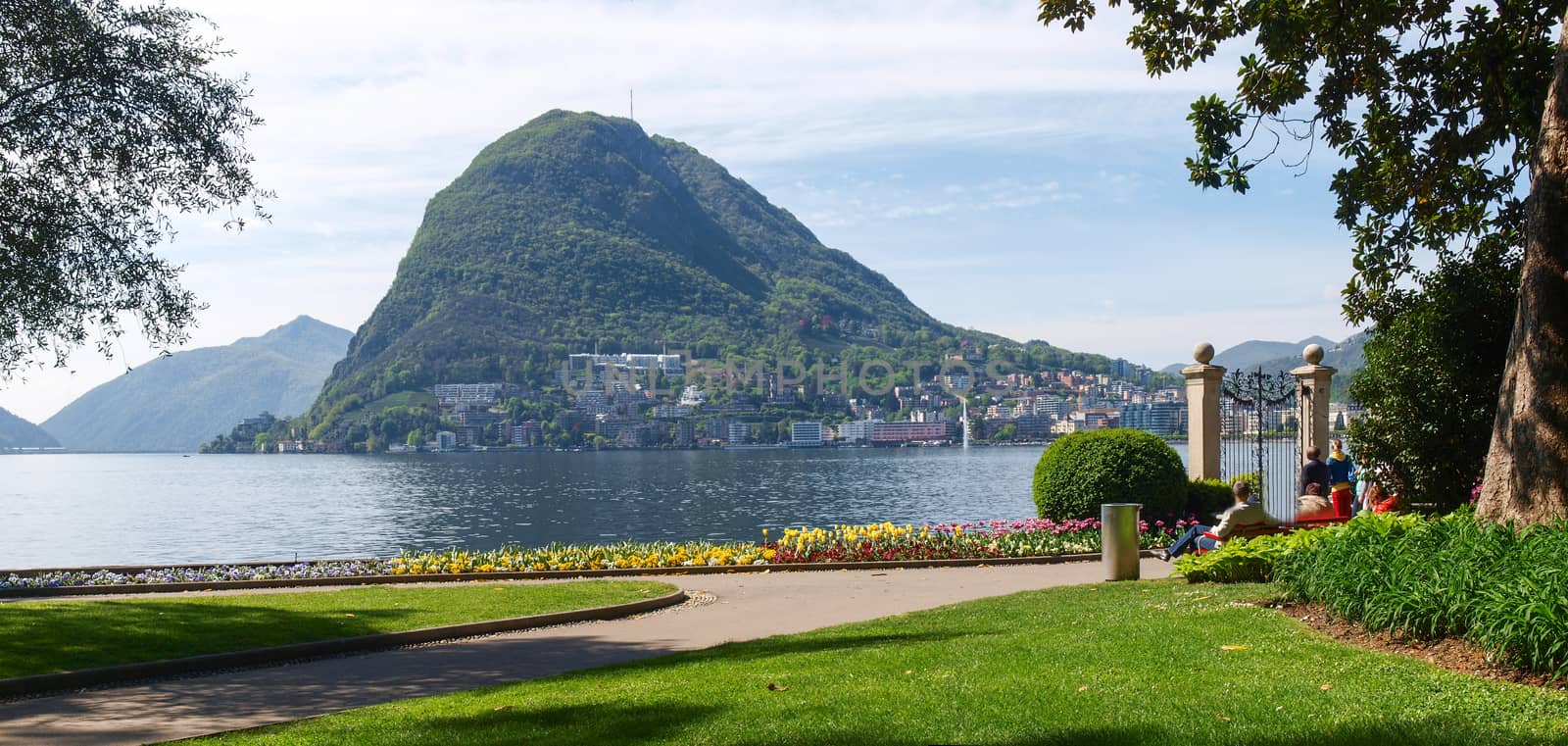 View of the Gulf of Lugano by mauro_piccardi