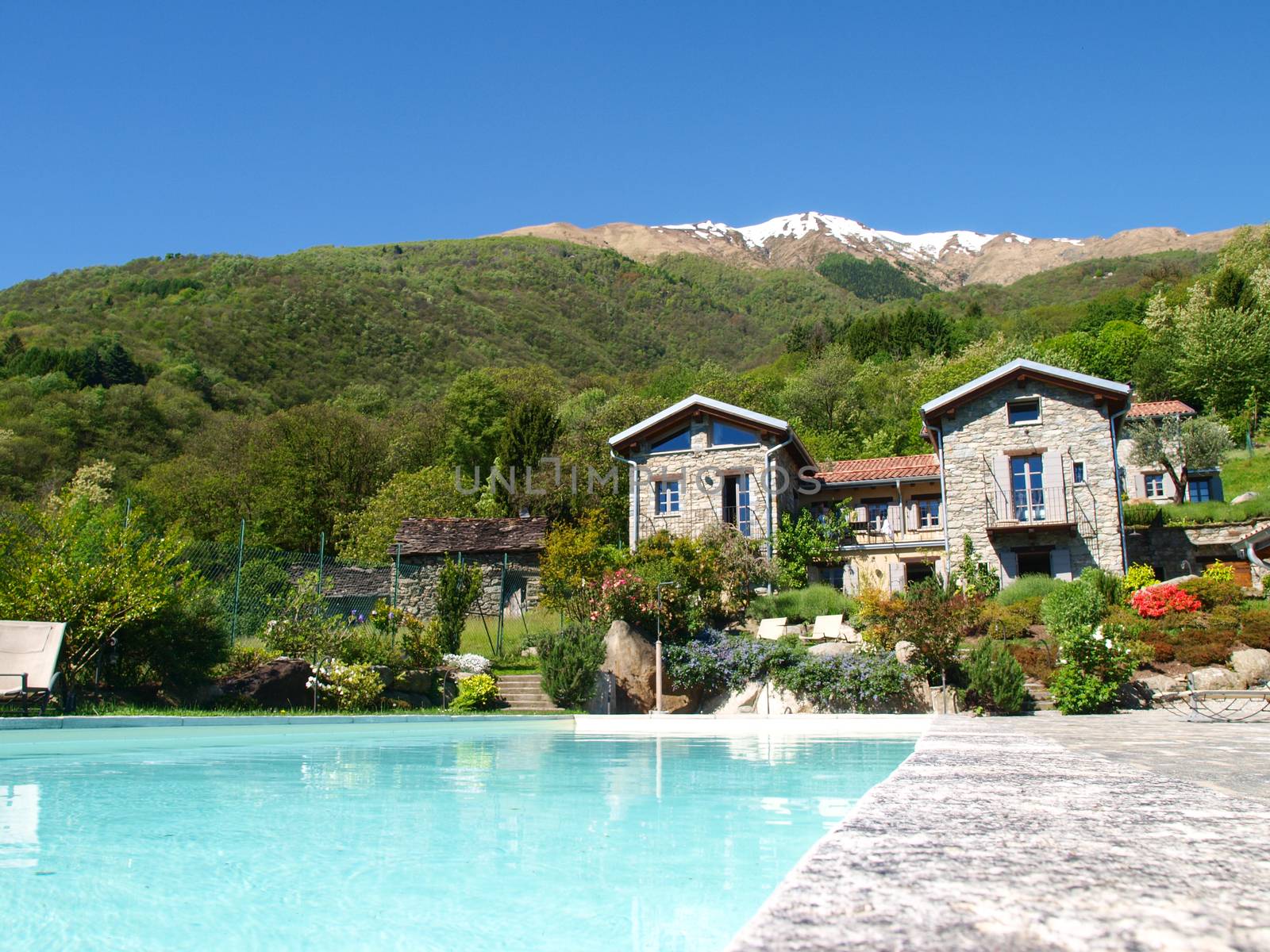 Pianello del Lario, Lake of Como, Italy: Panorama of the farm holidays Tre Terre