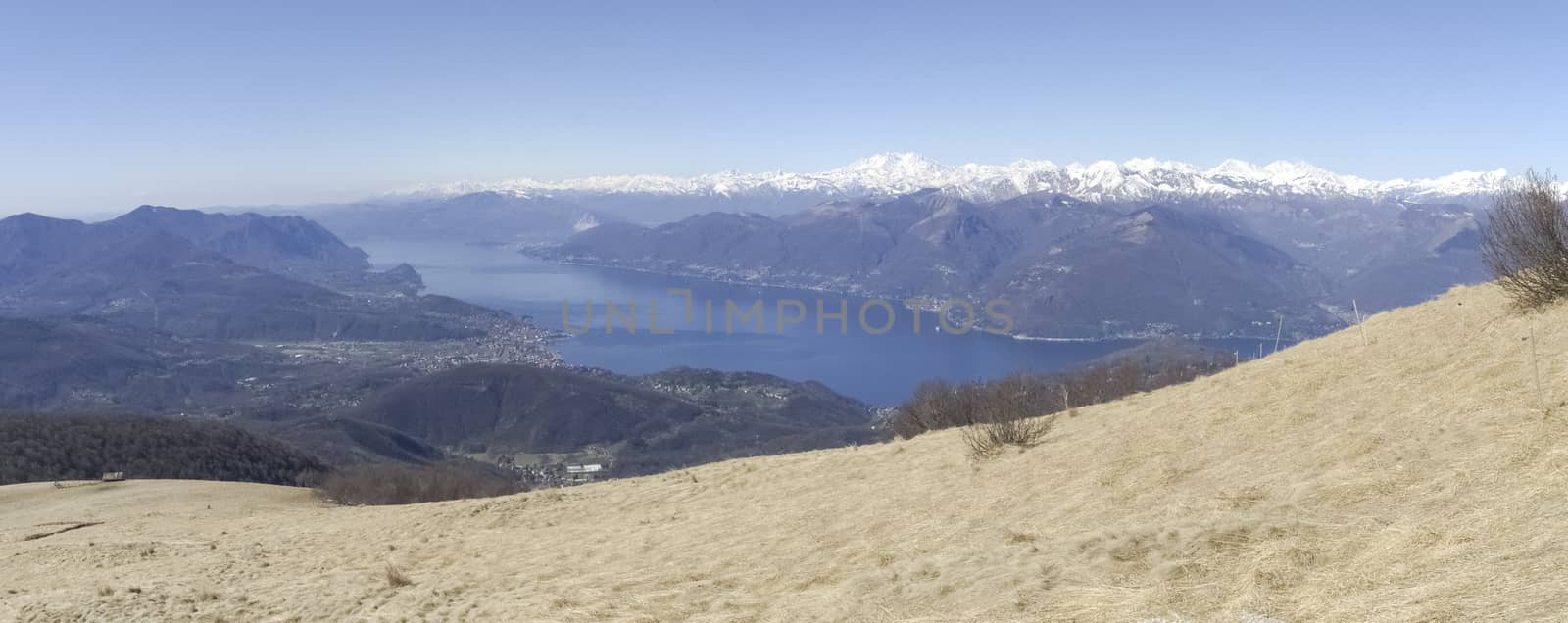 Panorama of Lake Maggiore by mauro_piccardi