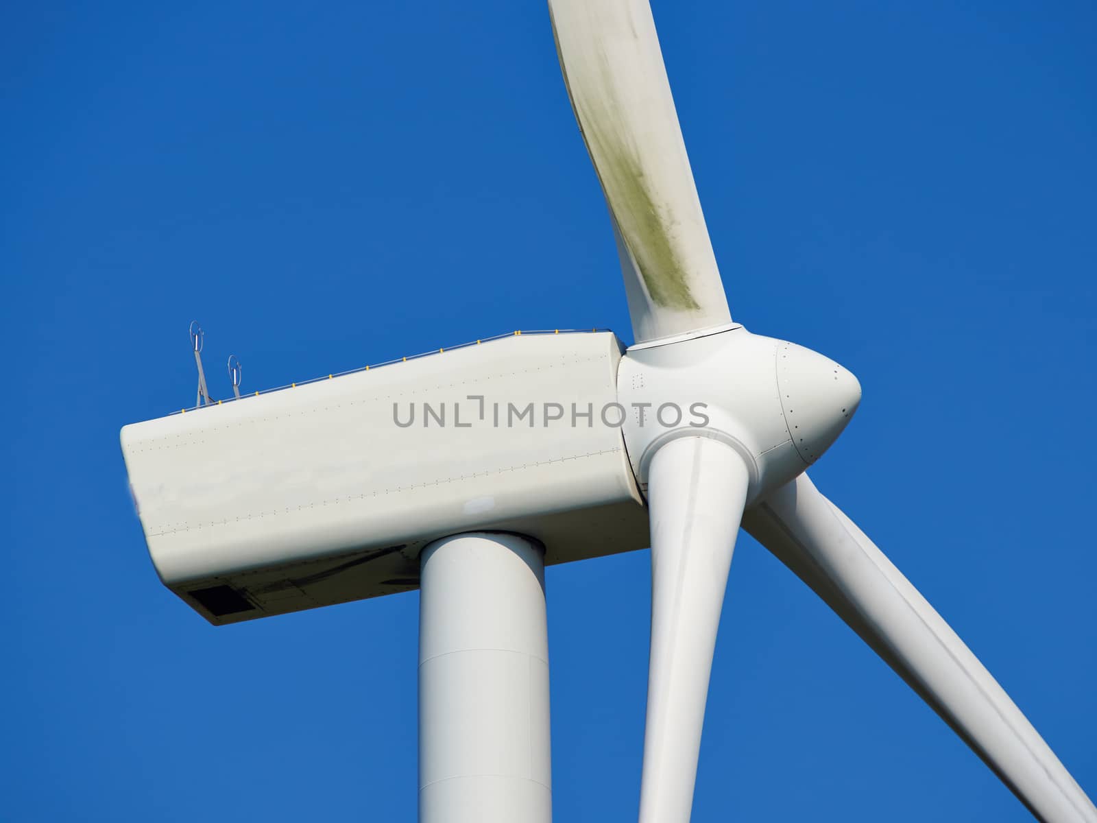 Wind turbines generating electricity by Ronyzmbow