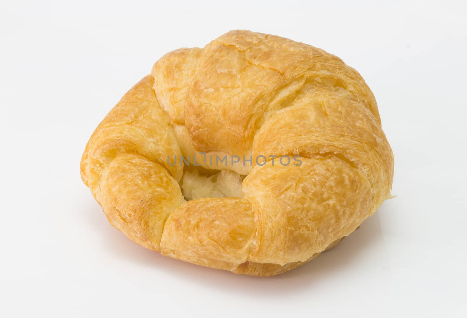 Croissant bread, france Croissant isolated on white background