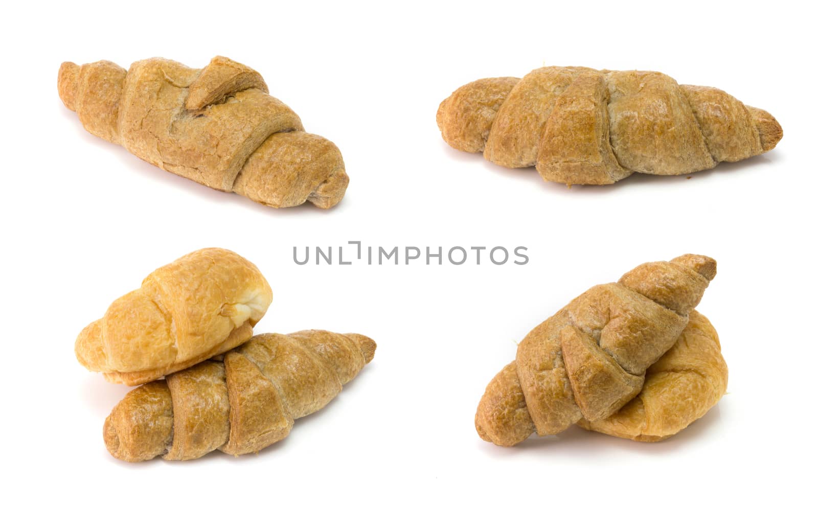 Croissant bread, france Croissant isolated on white background by chingraph