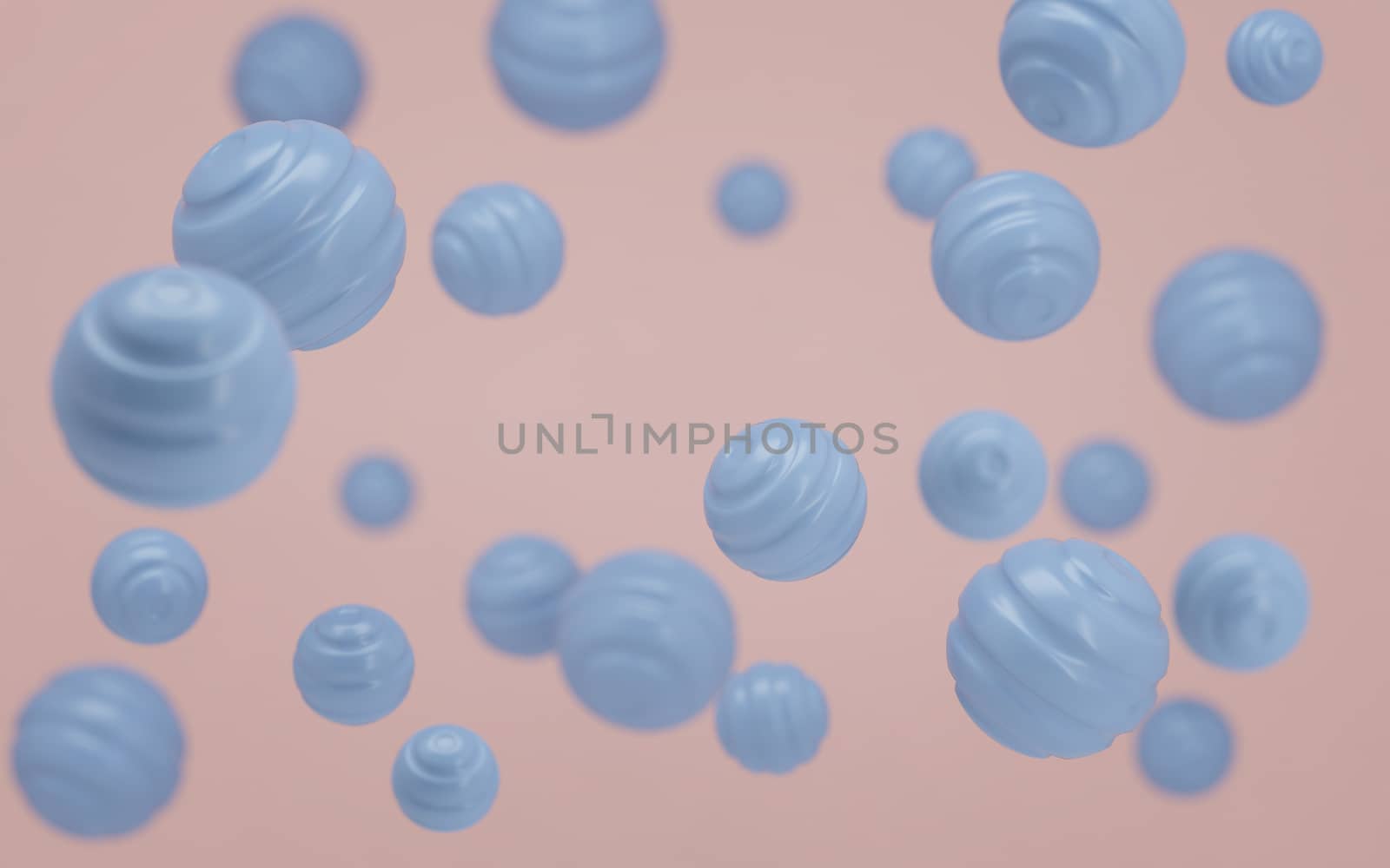 Pastel color candy background rose quartz serenity 3d rendering