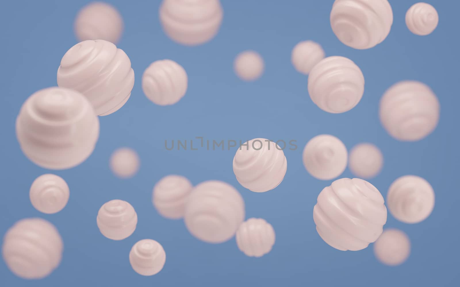 Pastel color candy background rose quartz serenity 3d rendering by chingraph