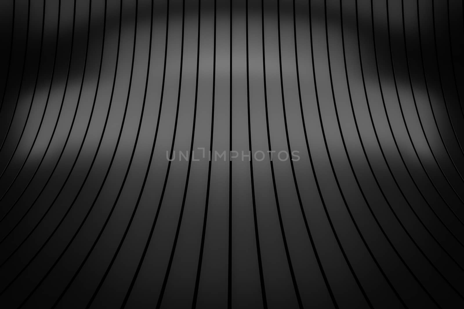 Black curve board background 3d rendering by chingraph