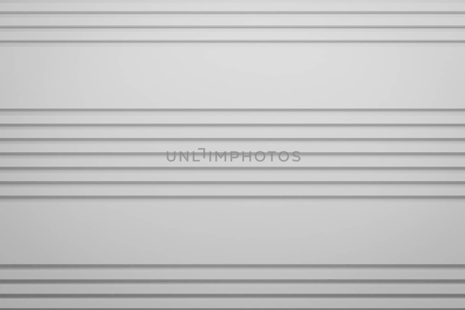 white siding line layout paper material background 3d render