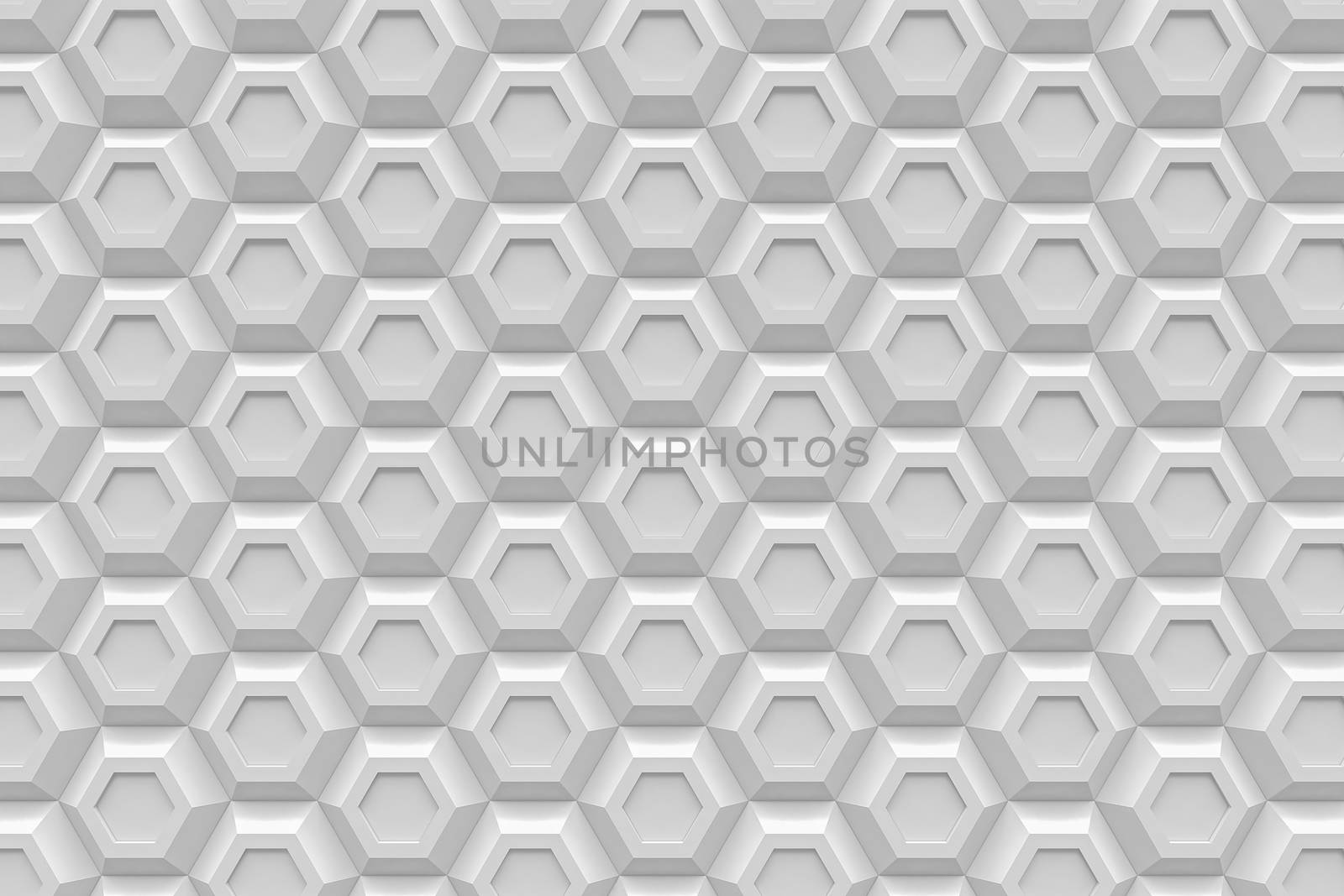 white hexagon Honeyomb modern technology black abstract 3d  background