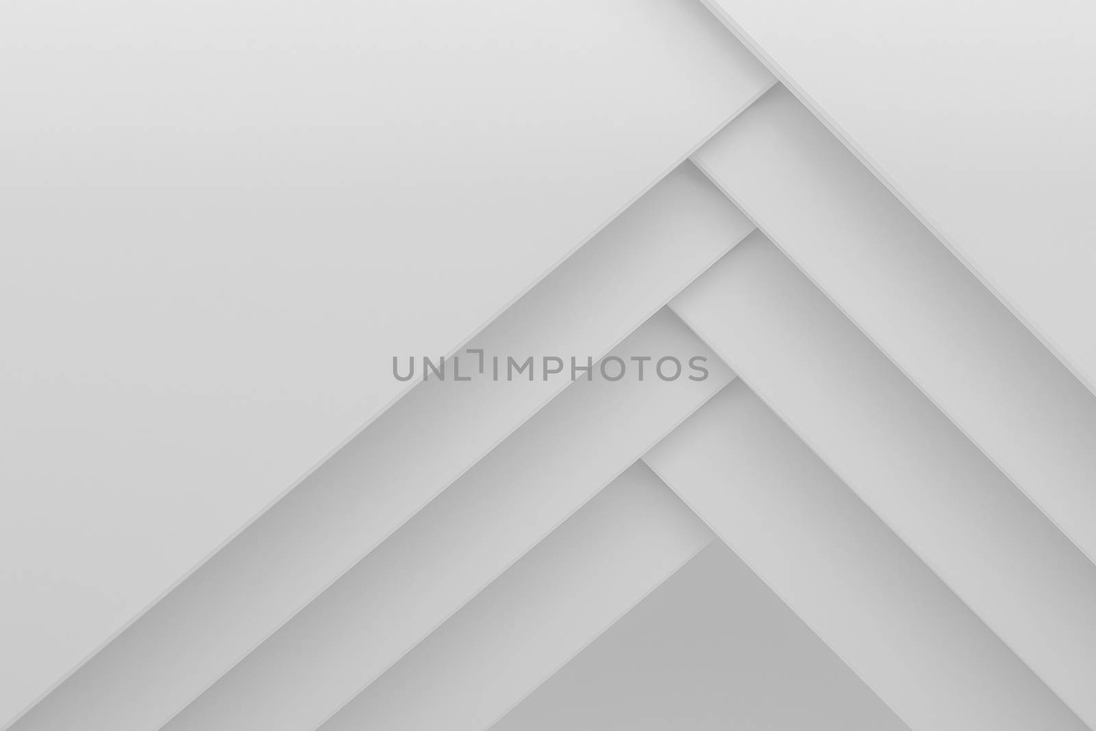 white stack paper material layer background 3d render