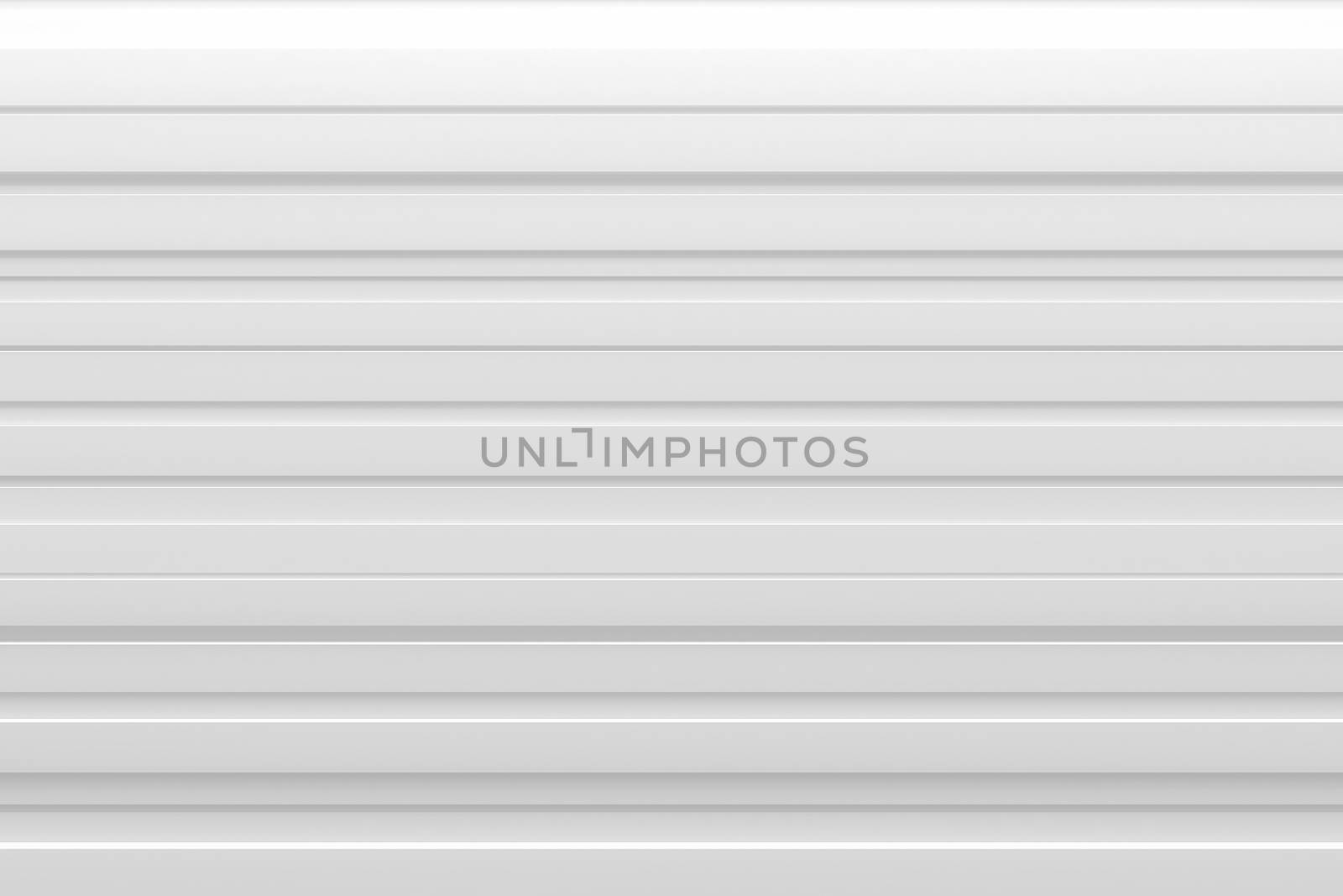 abstract white spike rhythm wave siding board background 3d rend by chingraph