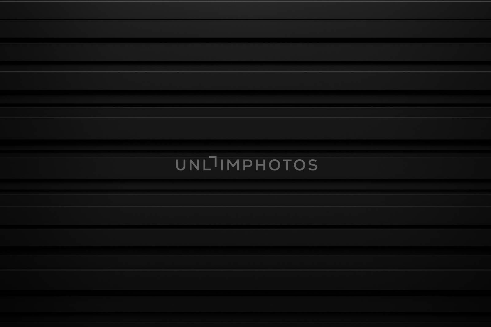 abstract black spike rhythm wave siding board background 3d rendering