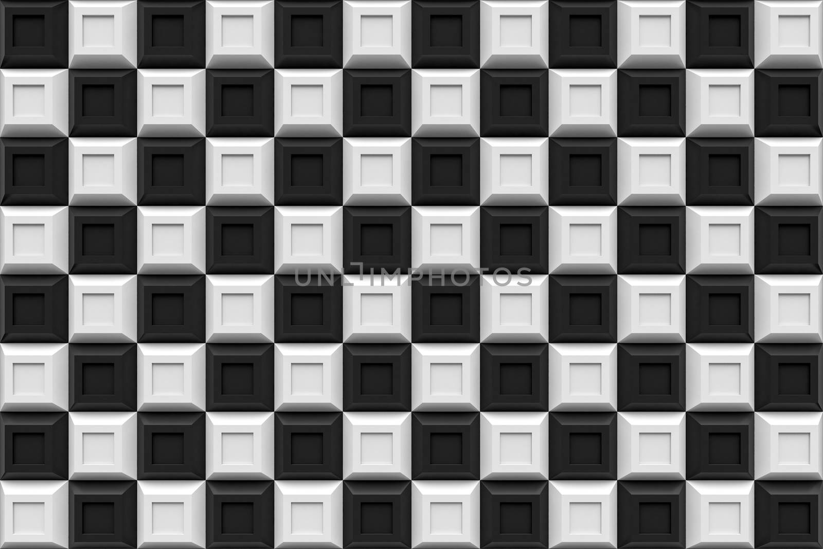 checker square box  modern technology black abstract 3d  backgro by chingraph