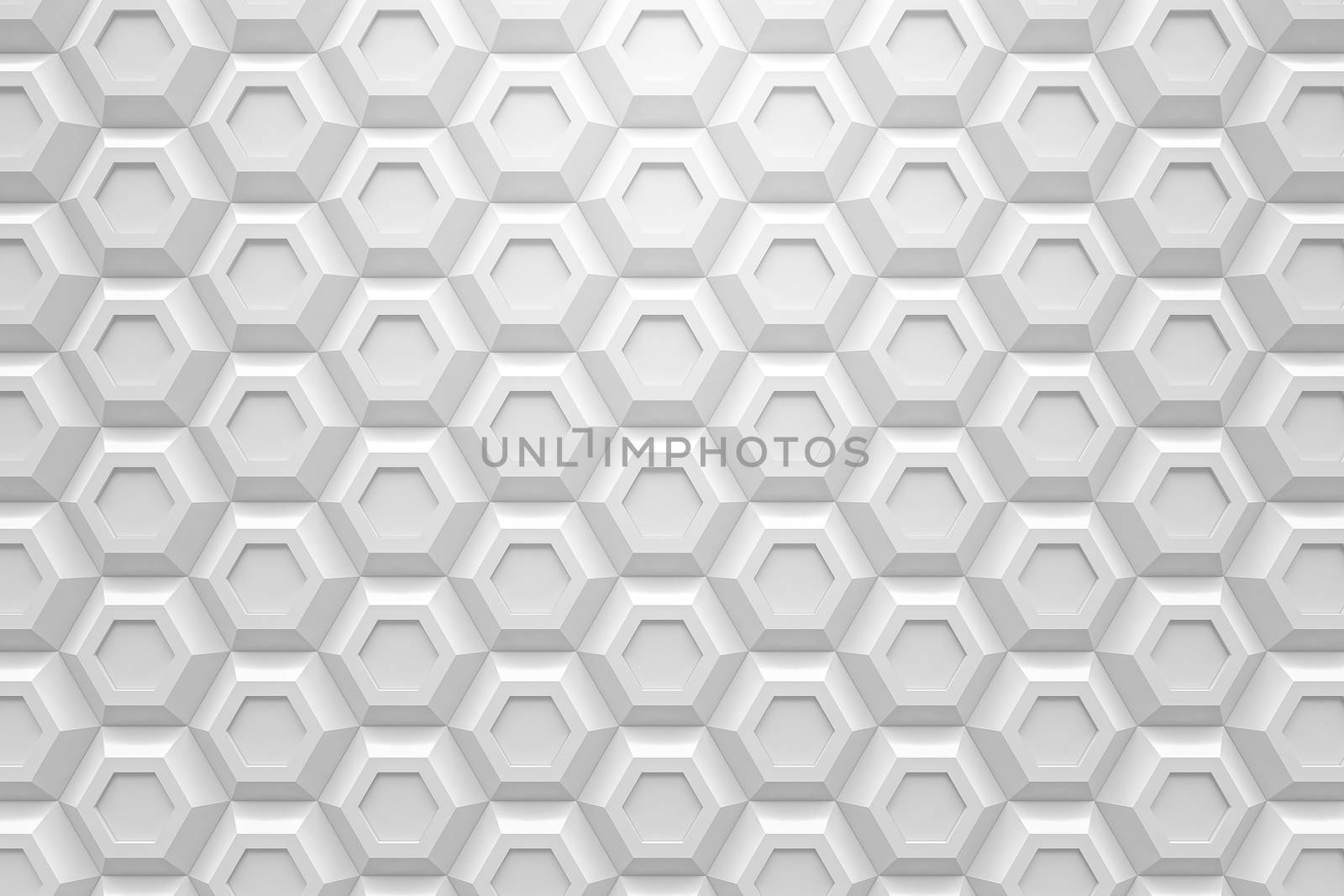 white hexagon Honeyomb modern technology black abstract 3d  background