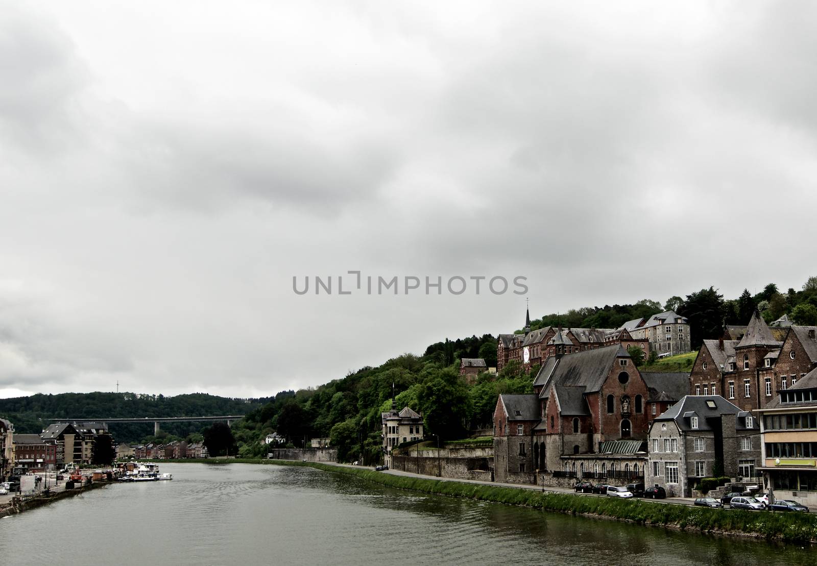 Meuse River in Dinant by zhekos