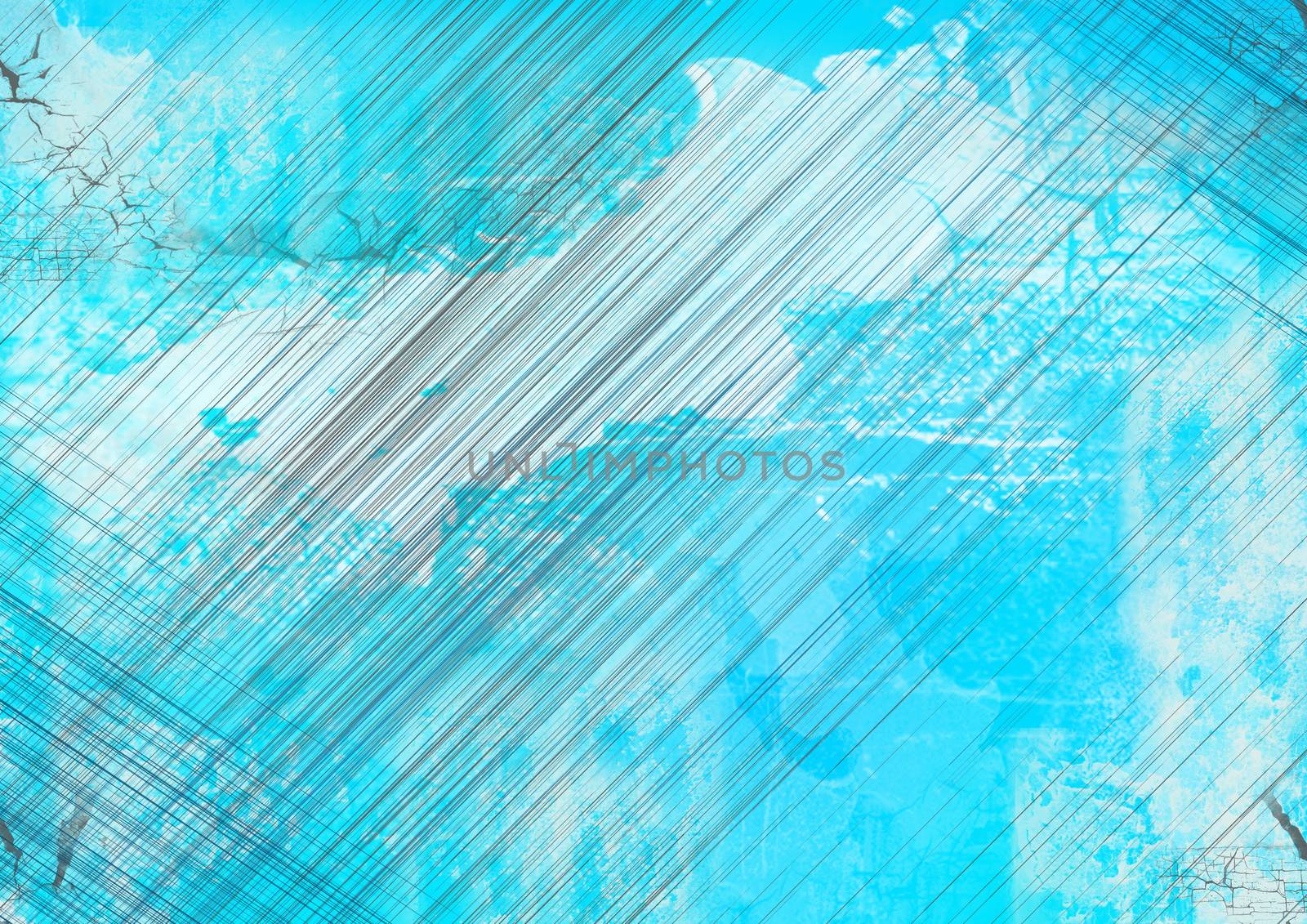 Abstract industrial background for design works, blue color.