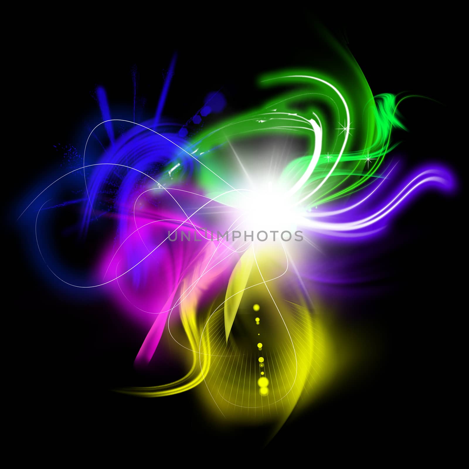 High-Resolution Elements Isolated on Black Background Easy to Apply to Your Design
