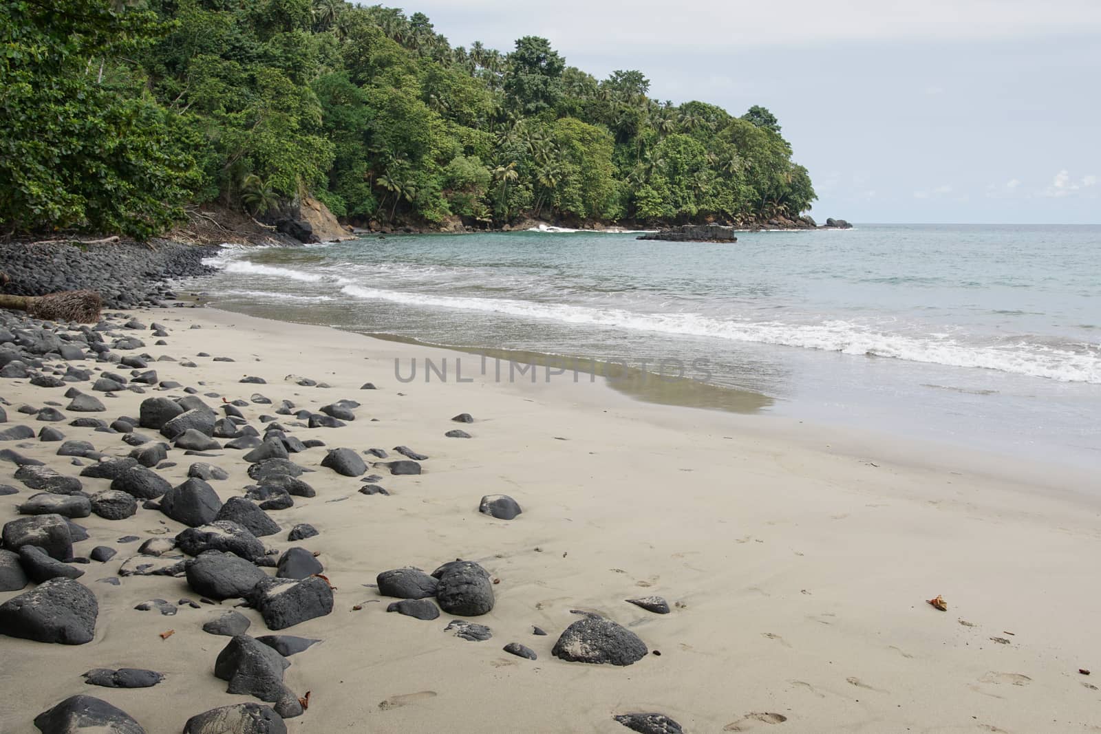 Praia Micondo, Sao Tome and Principe, Africa