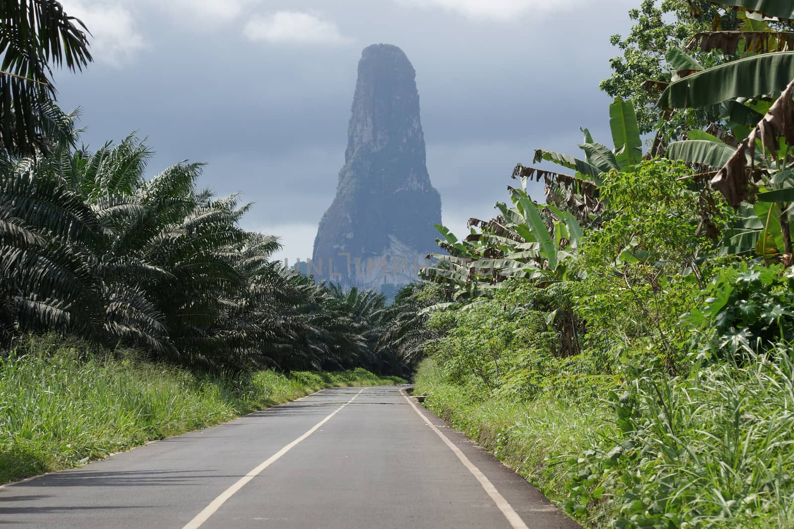 Summit of Cao Grande, Sao Tome and Principe, Africa