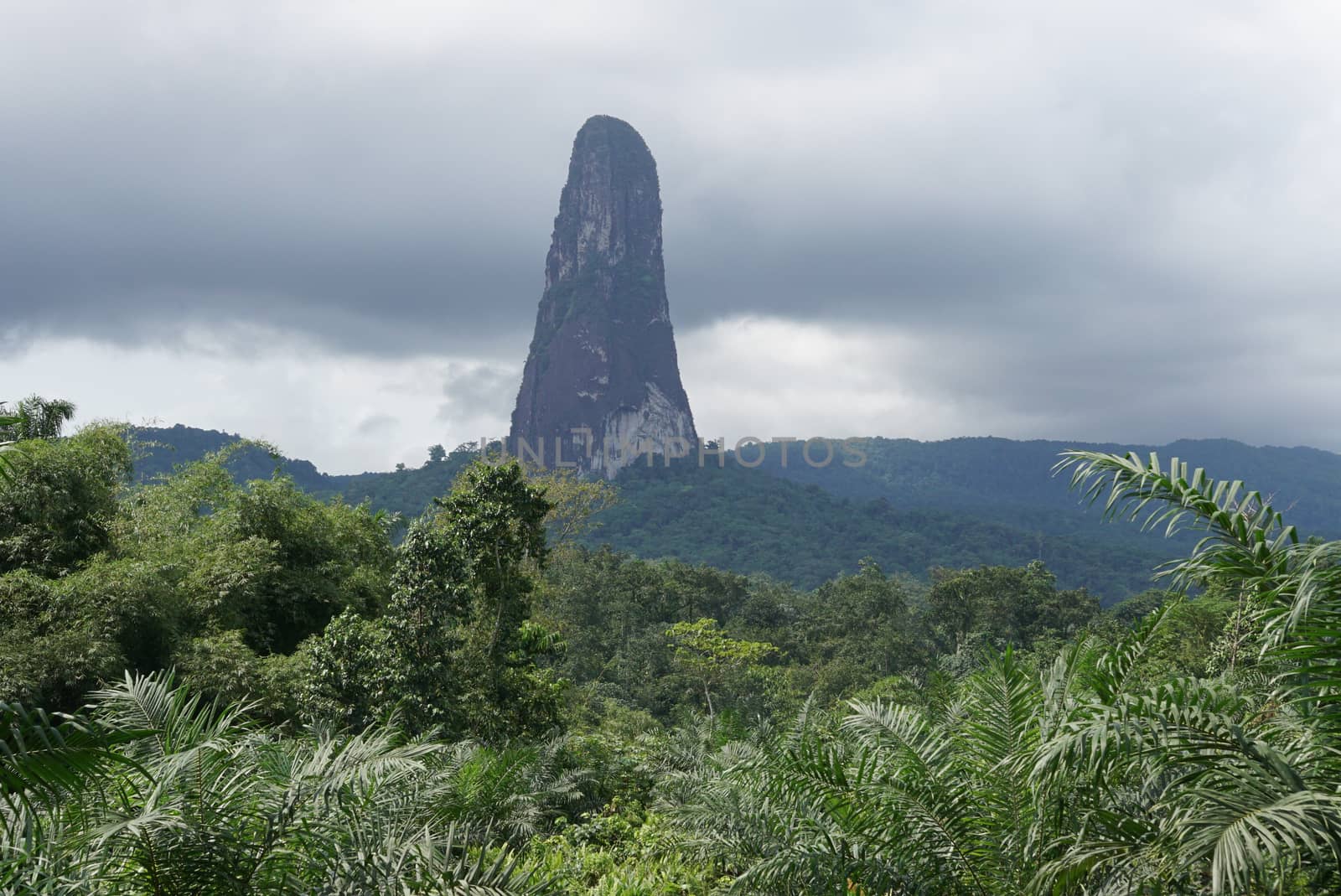 Summit of Cao Grande, Sao Tome and Principe, Africa