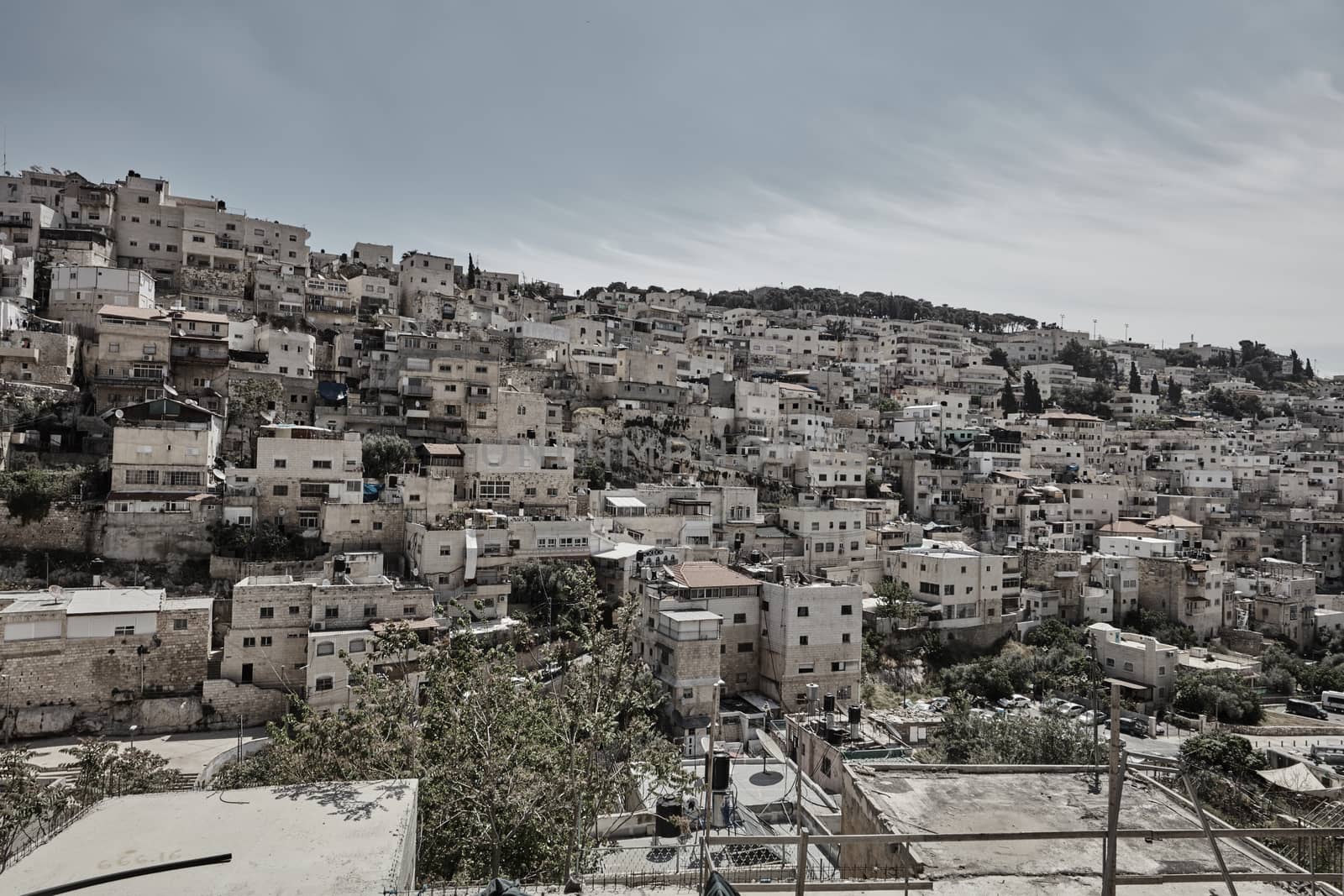 Muslim quarter at Jerusalem