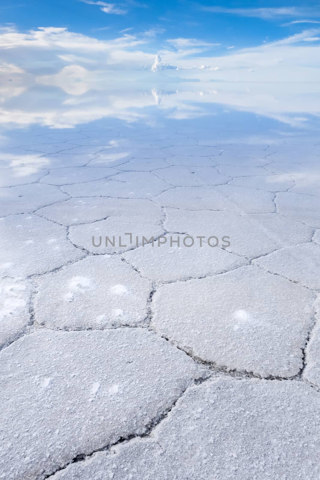 Salar de Uyuni salt white flats desert, Andes Altiplano, Bolivia