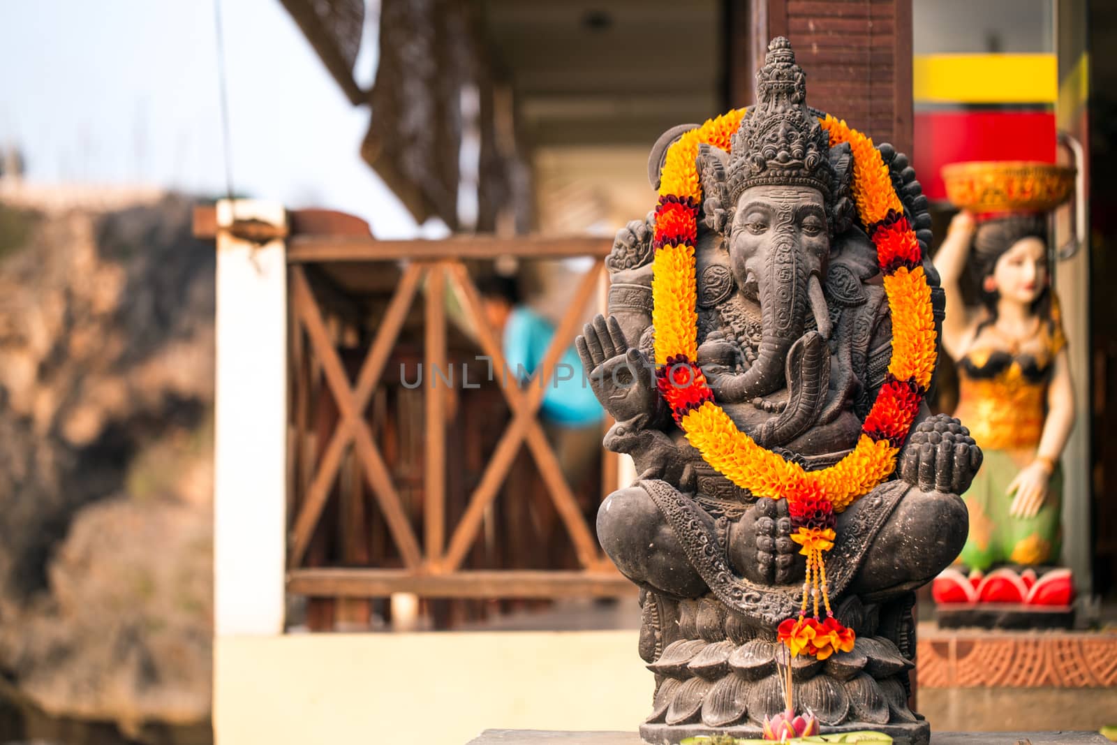 statue of ganesha in Bali, indonesia