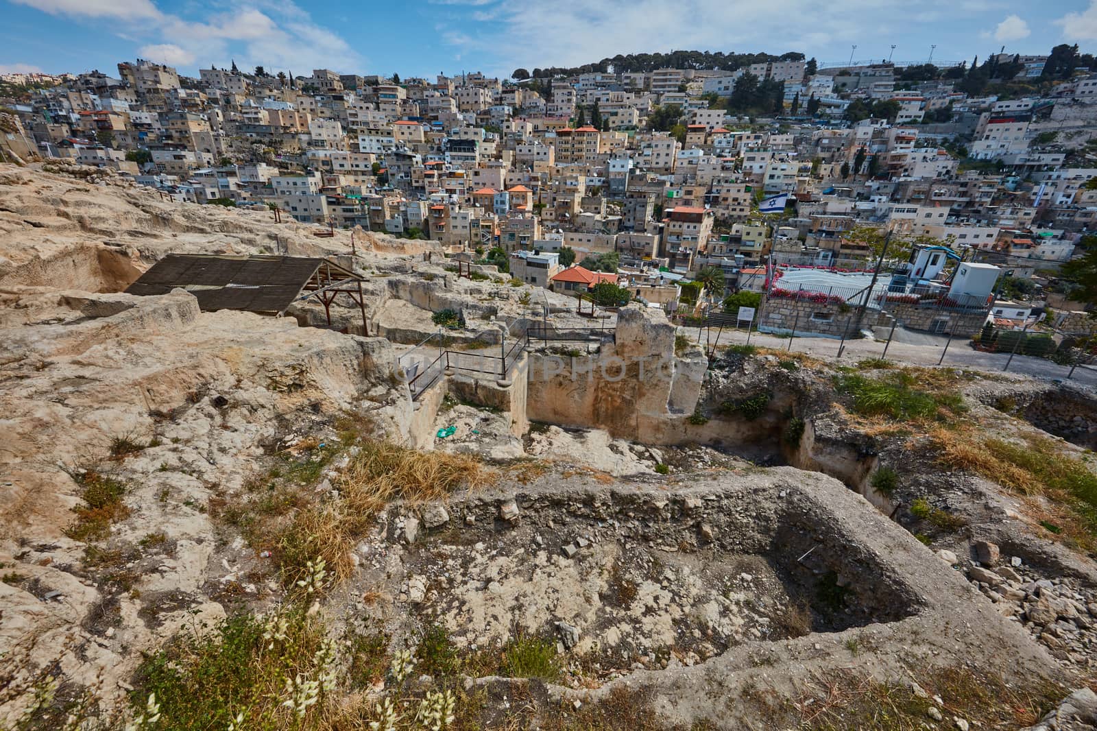 Muslim quarter at Jerusalem