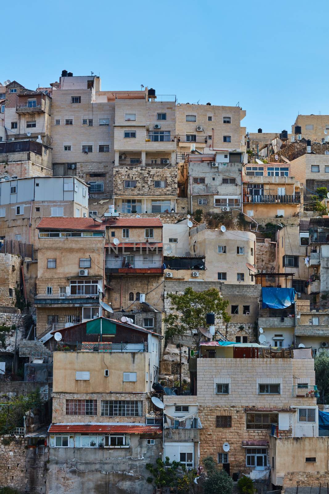 Muslim quarter at Jerusalem