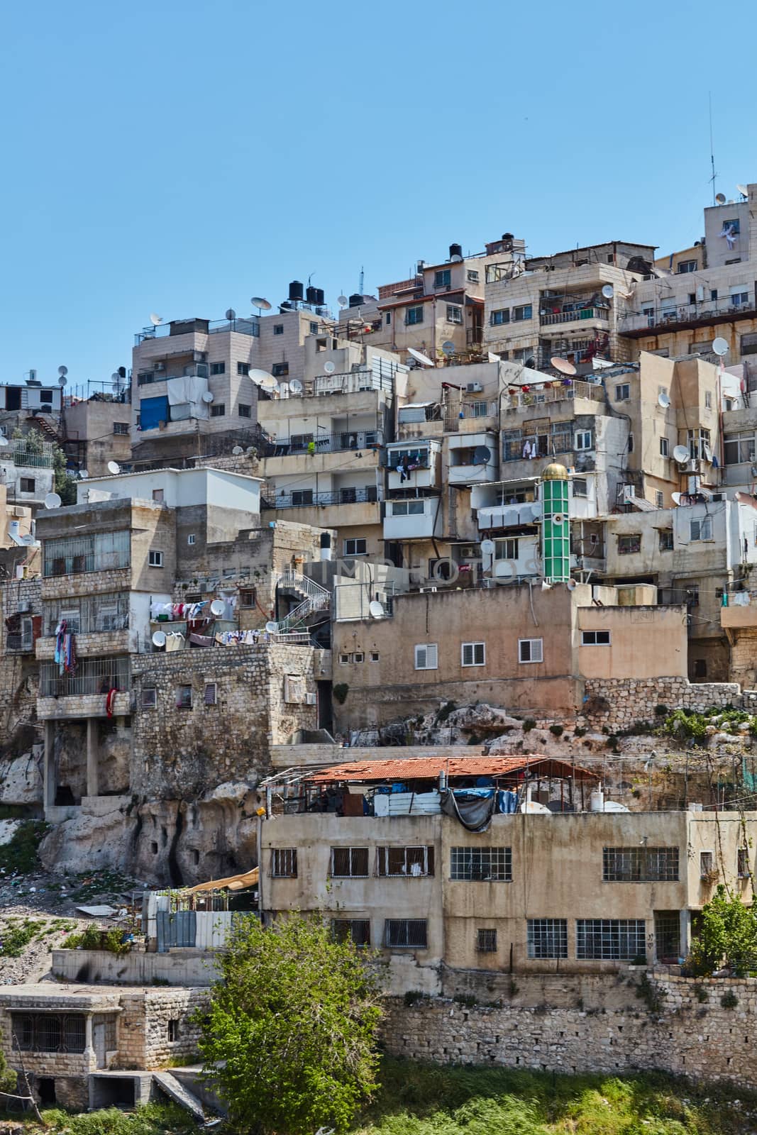 Muslim quarter at Jerusalem