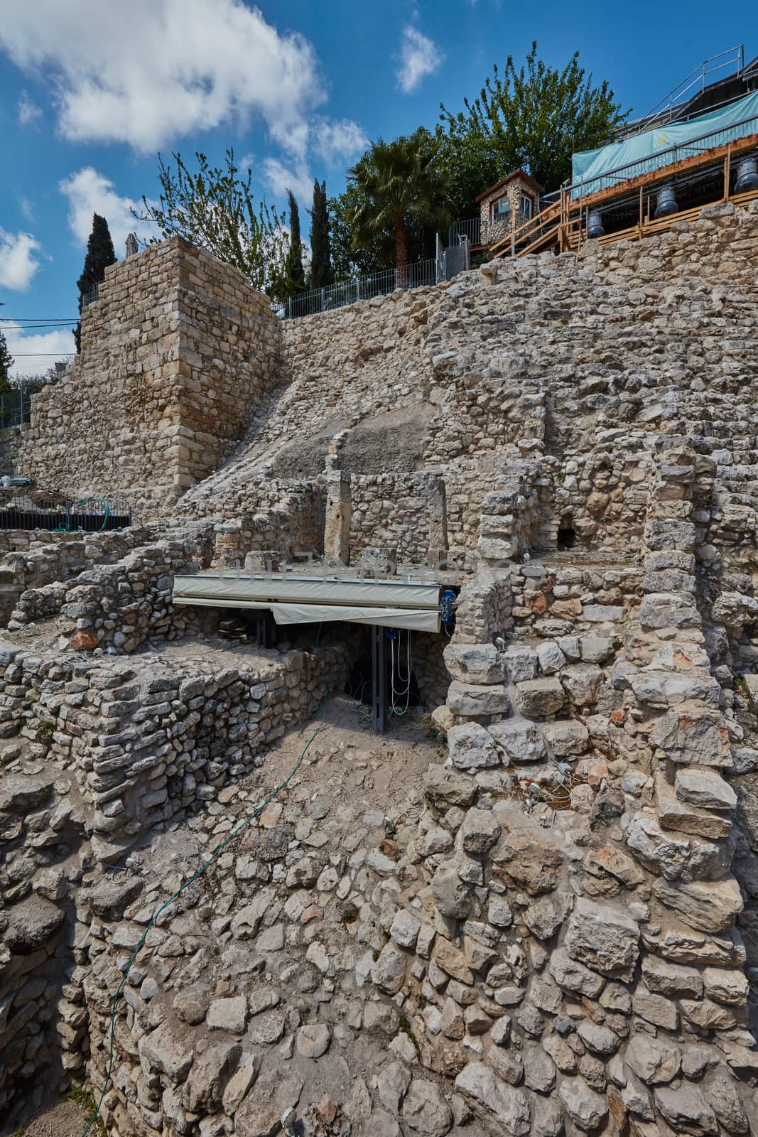 Jerusalem city of David excavations