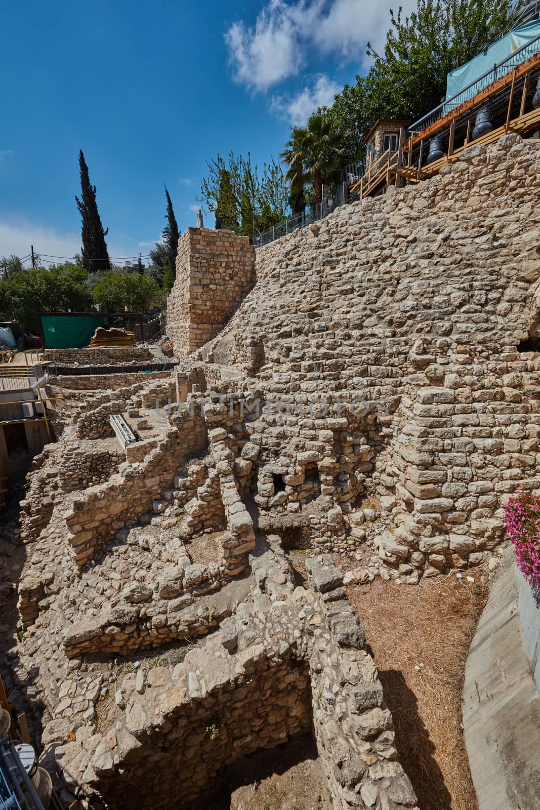 Jerusalem city of David excavations